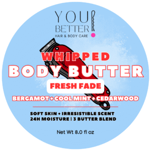 Shea Butter. Cocoa Butter. Mango Butter. Whipped Body Butter