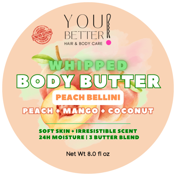 Shea Butter. Cocoa Butter. Mango Butter. Whipped Body Butter