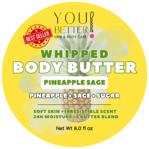 Shea Butter. Cocoa Butter. Mango Butter. Whipped Body Butter