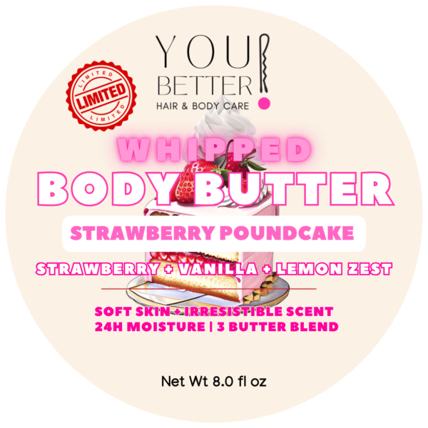 Shea Butter. Cocoa Butter. Mango Butter. Whipped Body Butter