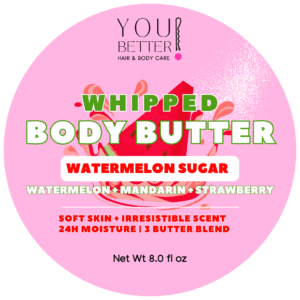 Shea Butter. Cocoa Butter. Mango Butter. Whipped Body Butter