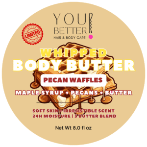 Shea Butter. Cocoa Butter. Mango Butter. Whipped Body Butter