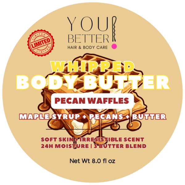 Shea Butter. Cocoa Butter. Mango Butter. Whipped Body Butter