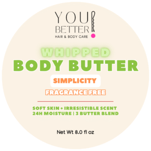 Shea Butter. Cocoa Butter. Mango Butter. Whipped Body Butter