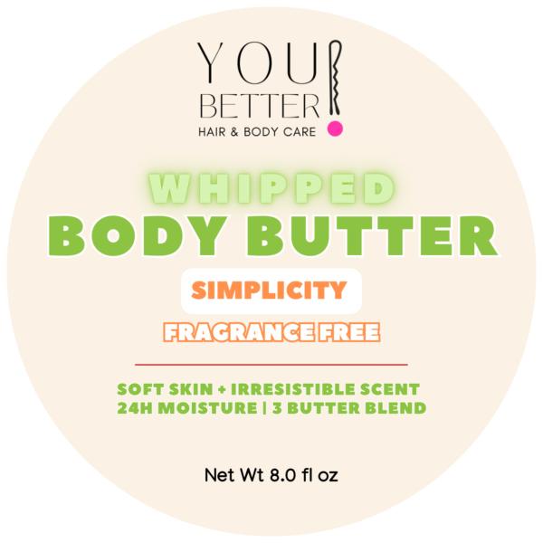 Shea Butter. Cocoa Butter. Mango Butter. Whipped Body Butter
