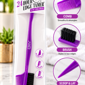 EBIN 24HR Edge Tamer 3-in-1 Edge Brush